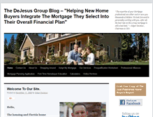 Tablet Screenshot of floridarealestatemortgageguy.com